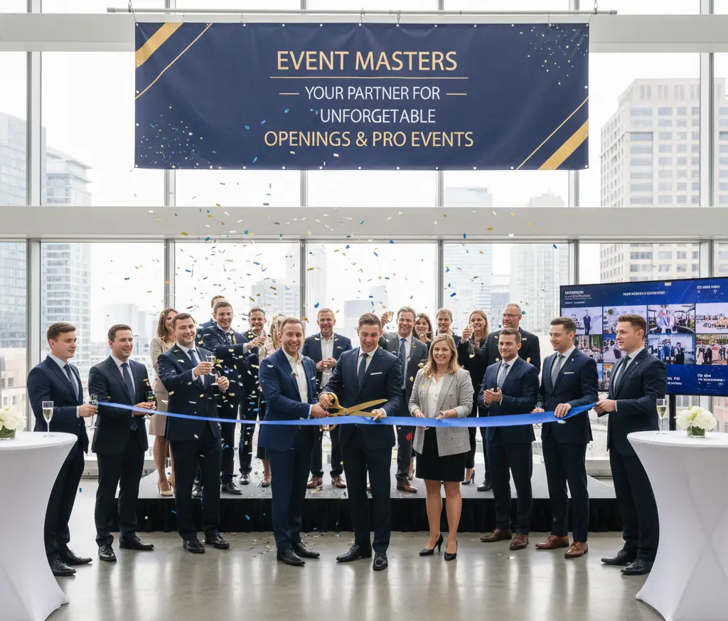 Inauguration entreprise et cocktail professionnel Vendée